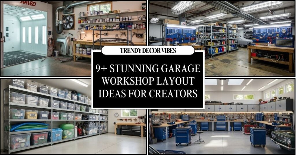 garage workshop layout ideas