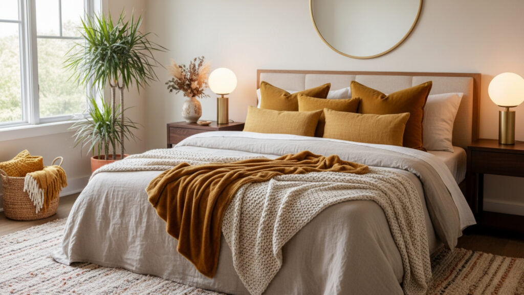 Golden Yellows and Mustard Hues Bring Warmth and Positivity