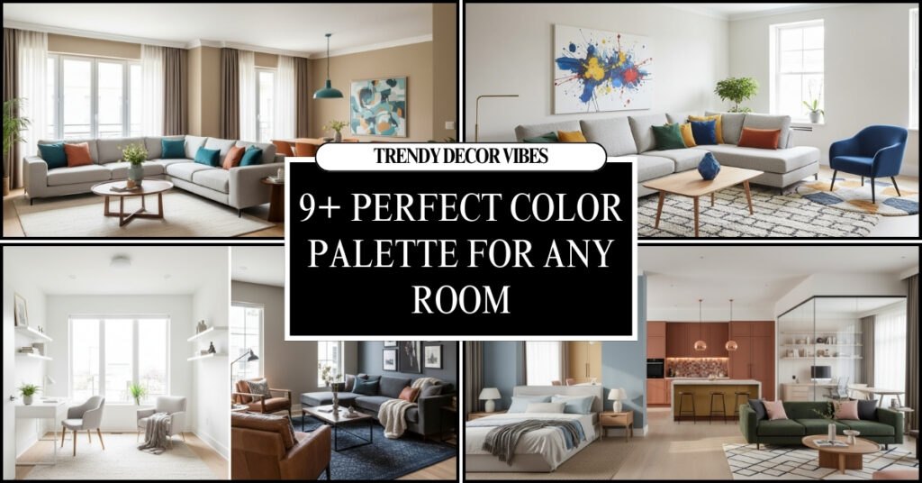 how to choose the perfect color palette for any room 1
