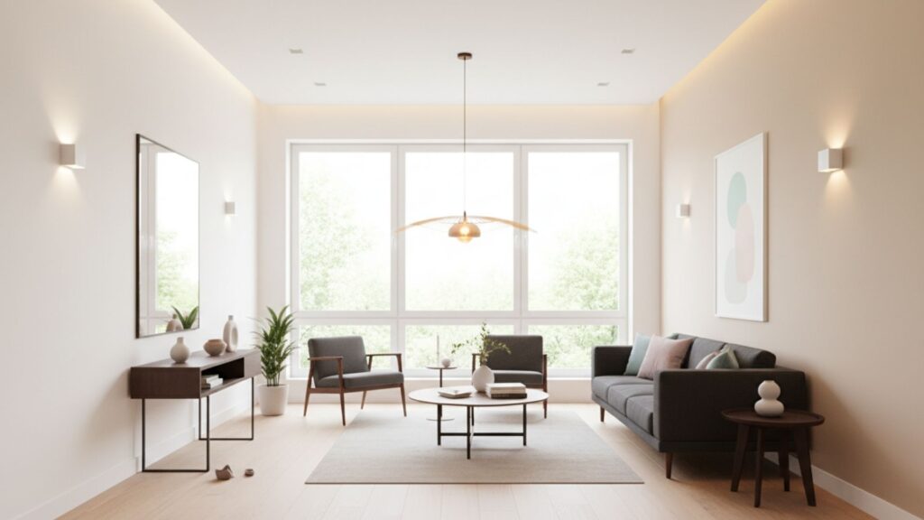 contrast small space renovation