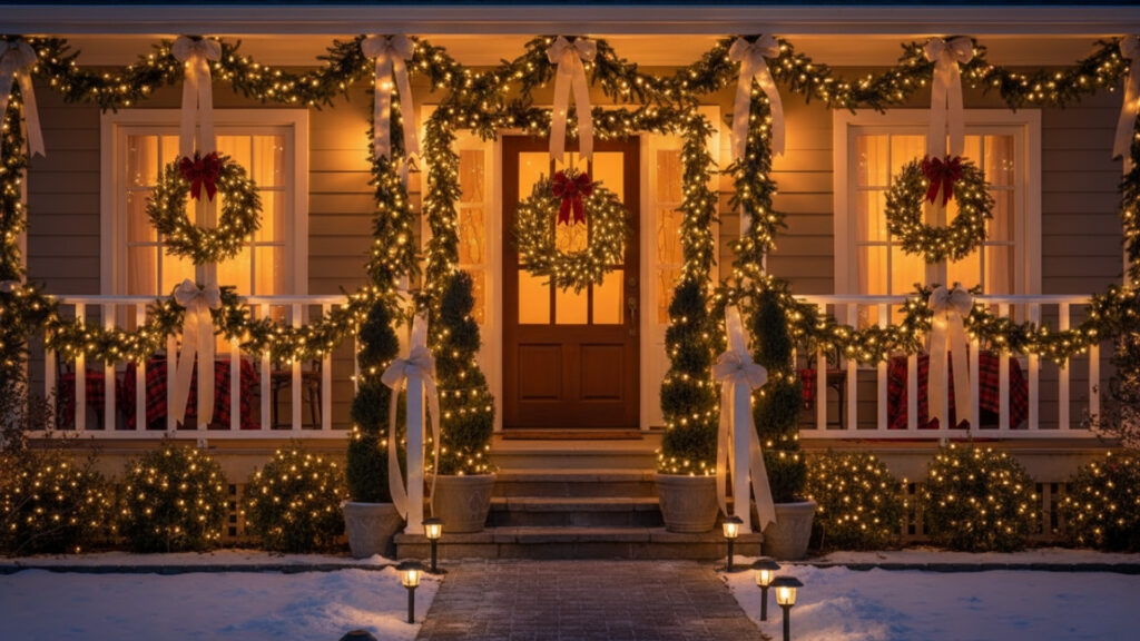 Creating a Luxury Holiday Look Outdoors Without Overspending