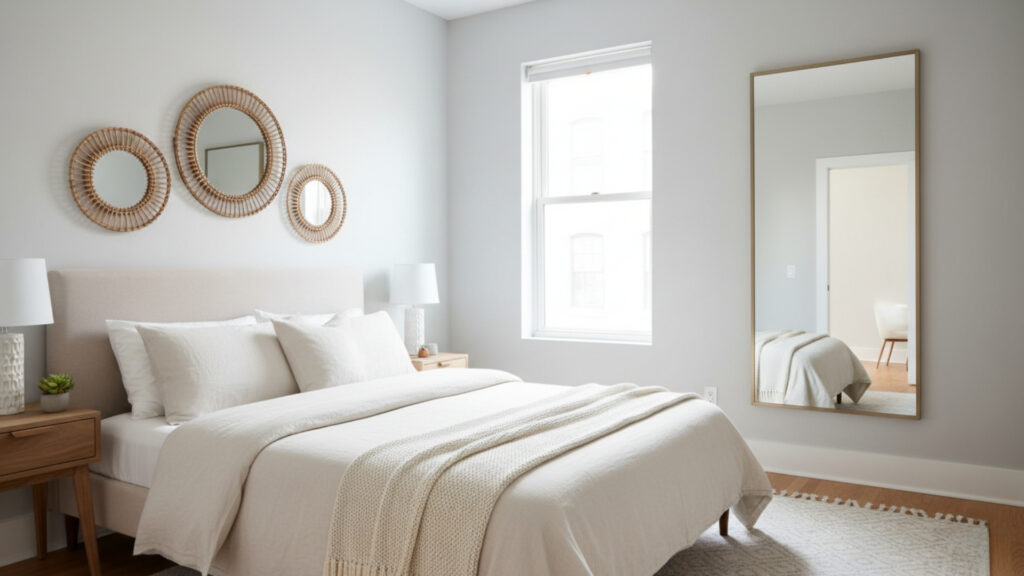 Use Mirrors to Enhance Light and Create Visual Space