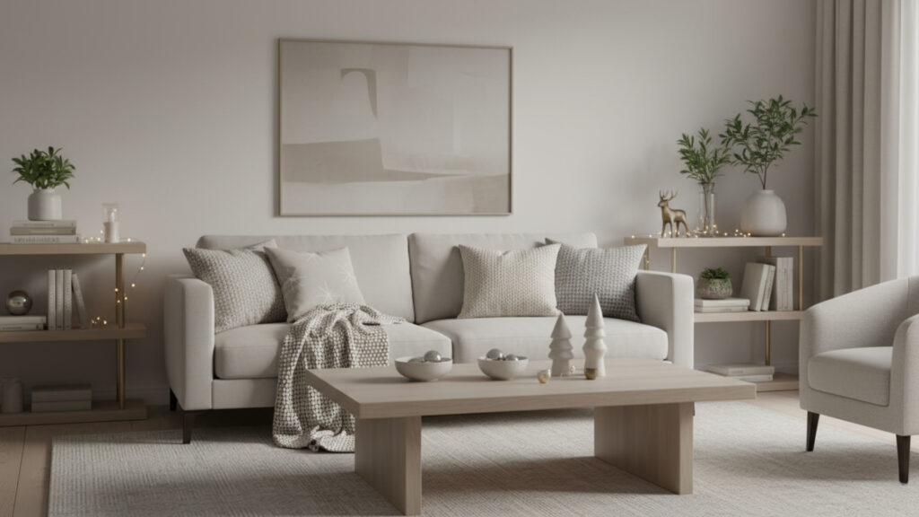 Modern Christmas Decor Accents