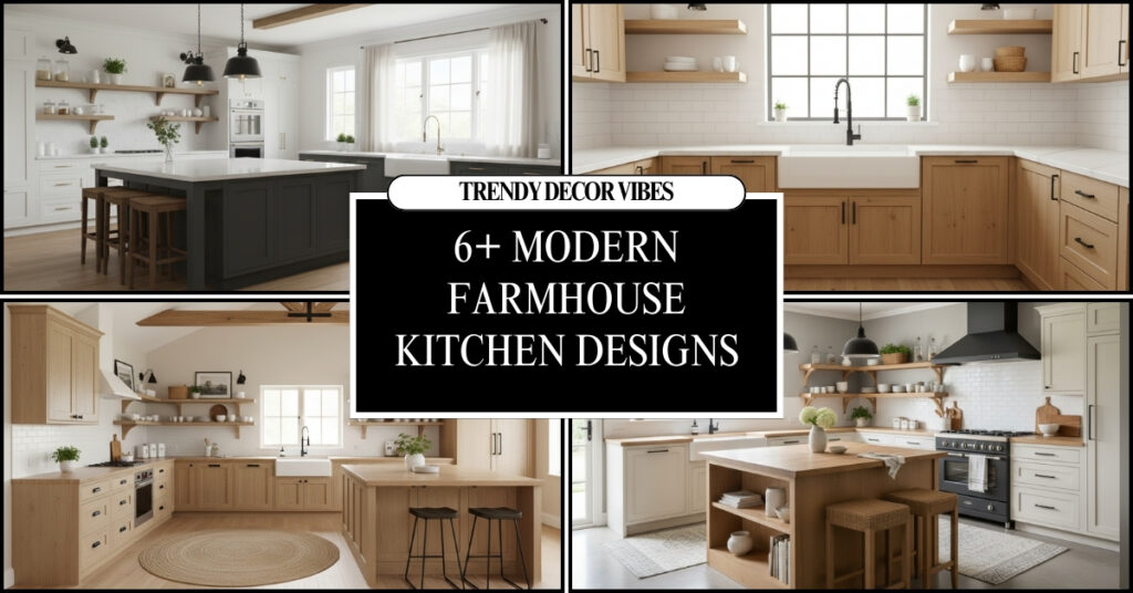 modern farmhouse kitchen
