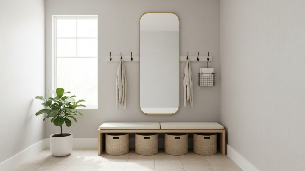 Install a Mirror for Light, Depth, and Practical Functionality