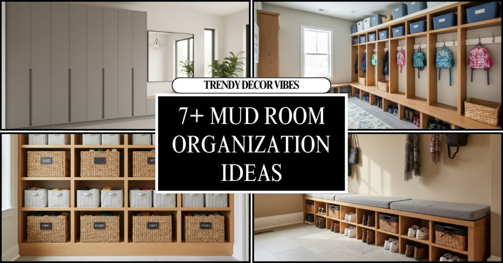 mud room organization ideas