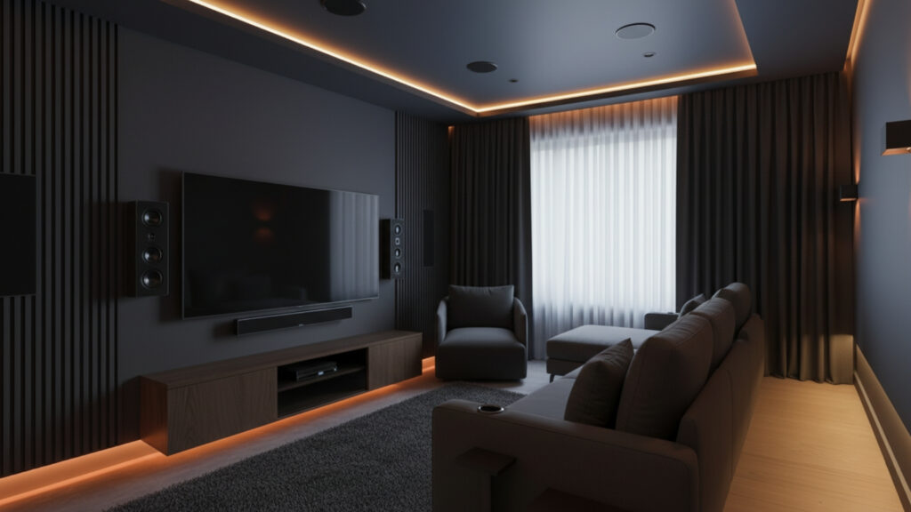 optimized speaker placement for small home theaters
