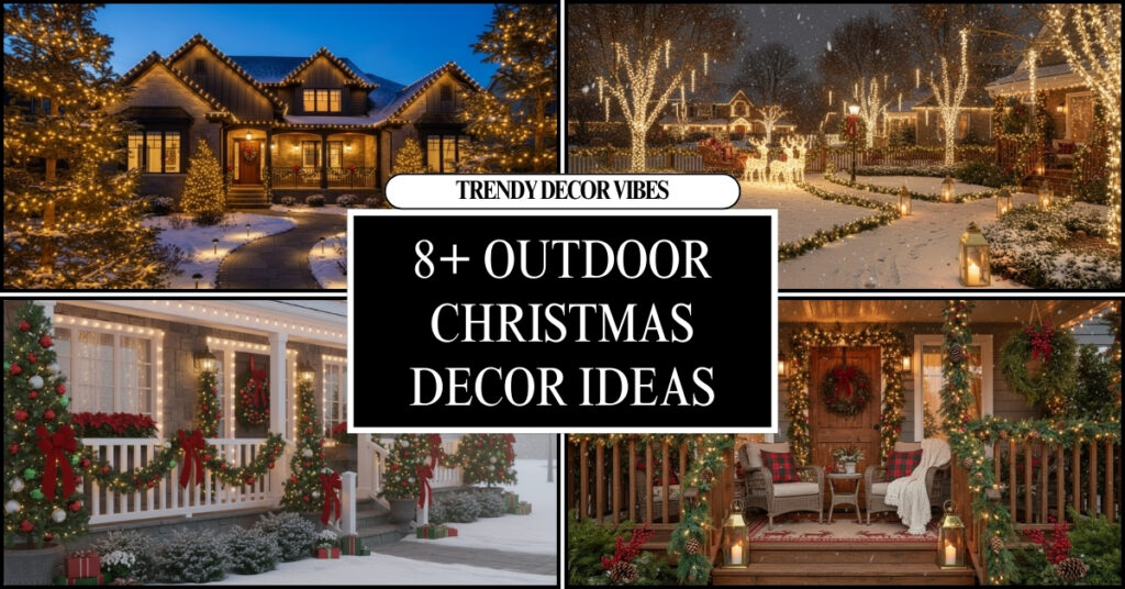 outdoor christmas decor ideas
