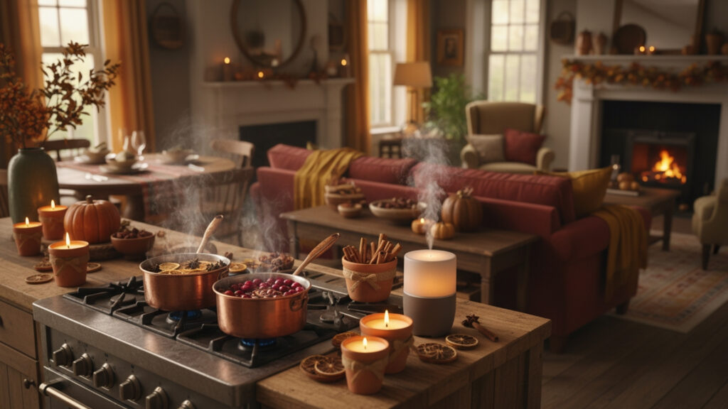 Add Seasonal Scents to Enhance the Cozy Thanksgiving Experience