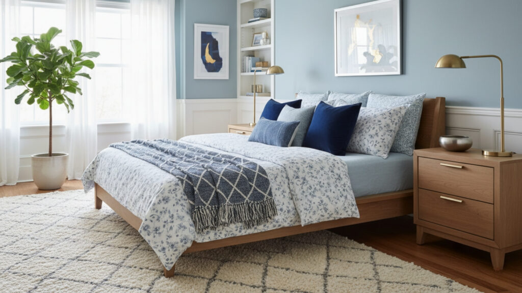 Serene Blues For A Peaceful