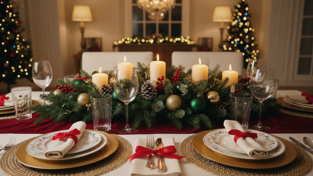 Set a Festive Dining Table