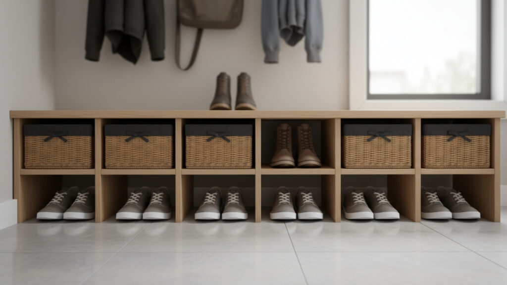 Shoe Storage Solutions That Prevent Entryway Clutter