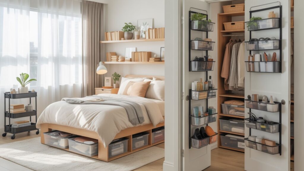 Use Smart Storage Solutions to Stay Organized in Rentals