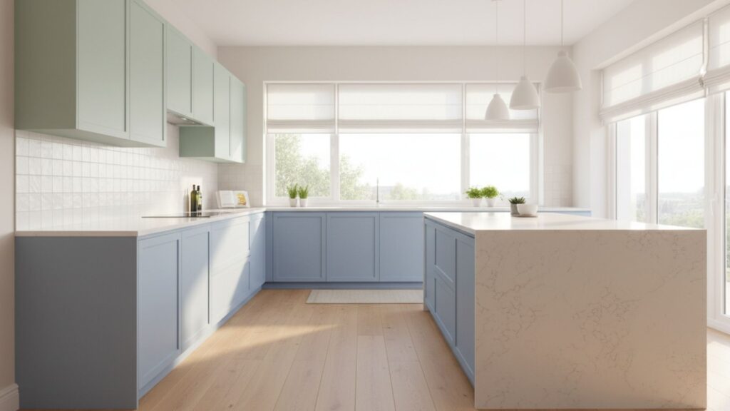 Soft Pastel Cabinet Colors