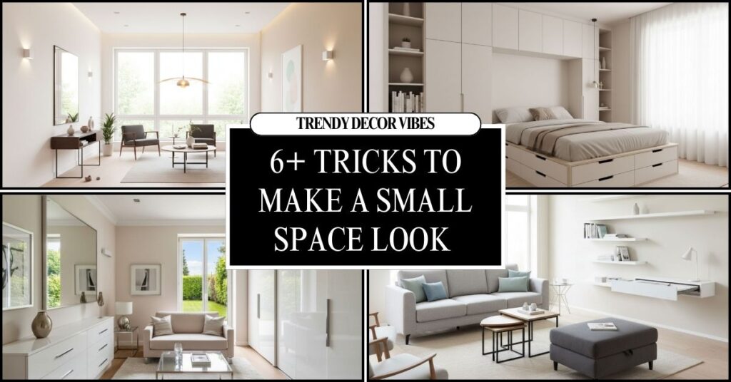 Tricks To Make A Small Space Look Bigger