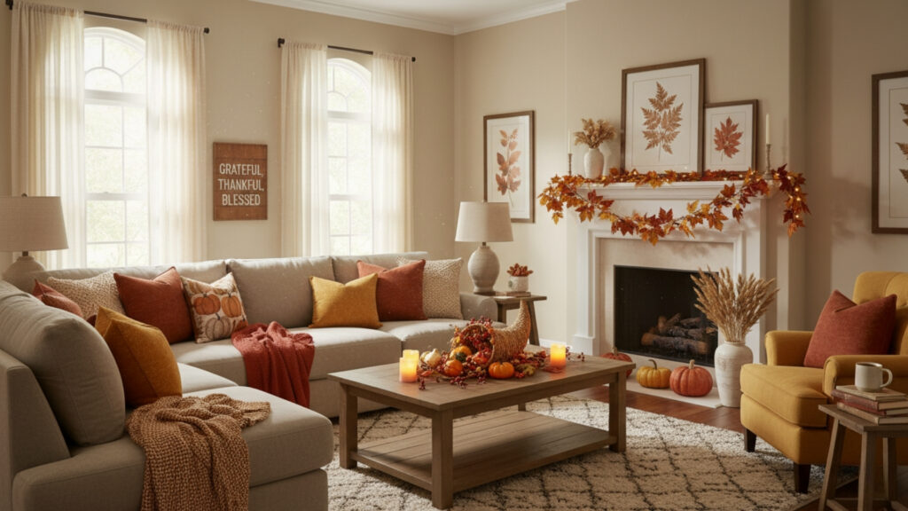 Use Warm Autumn Color Palettes to Set a Cozy Thanksgiving Mood