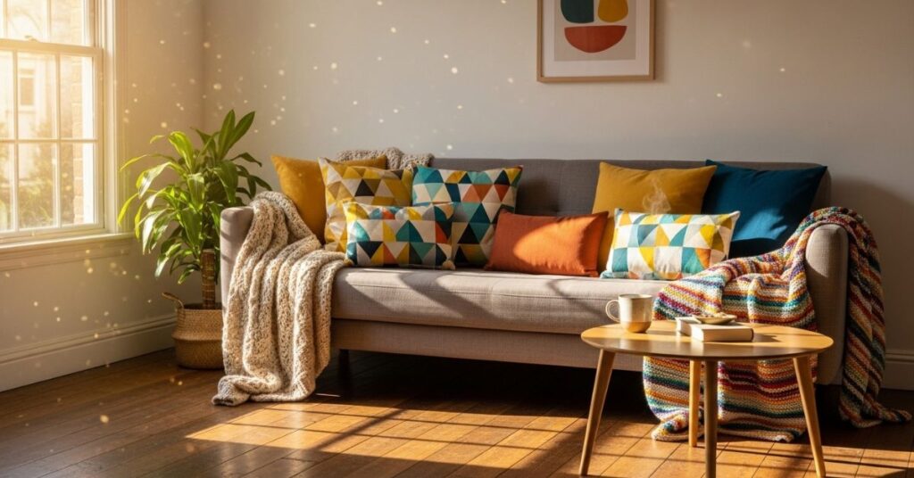 Affordable Accent Pillows and Throws