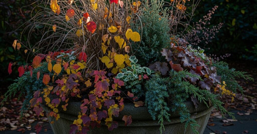 All Season Planters That Transition from Fall to Winter