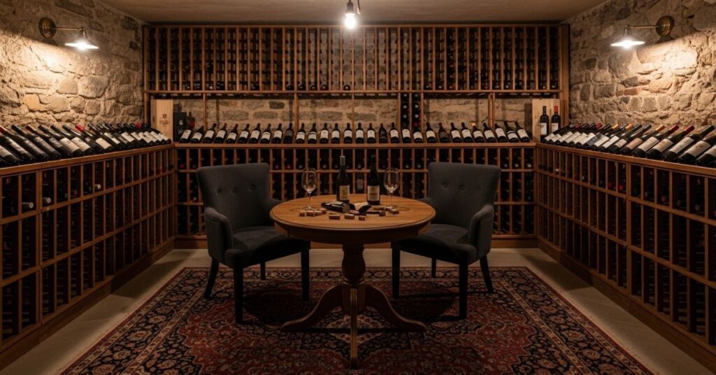 Basement Wine Cellar
