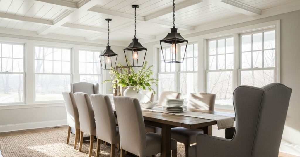Beadboard on the Ceiling for a Unique Statement