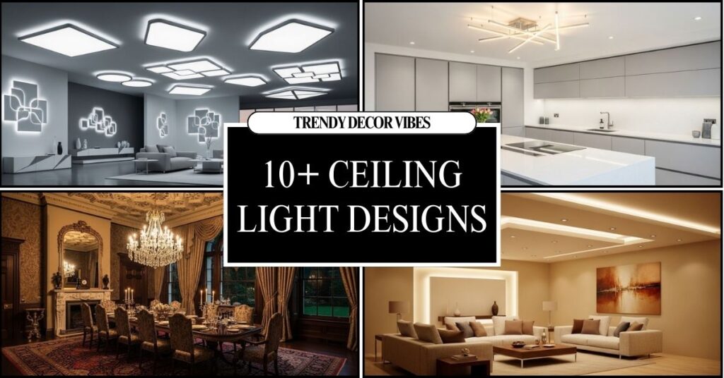 11 Ceiling Light Designs That Make Your Home Feel Luxurious