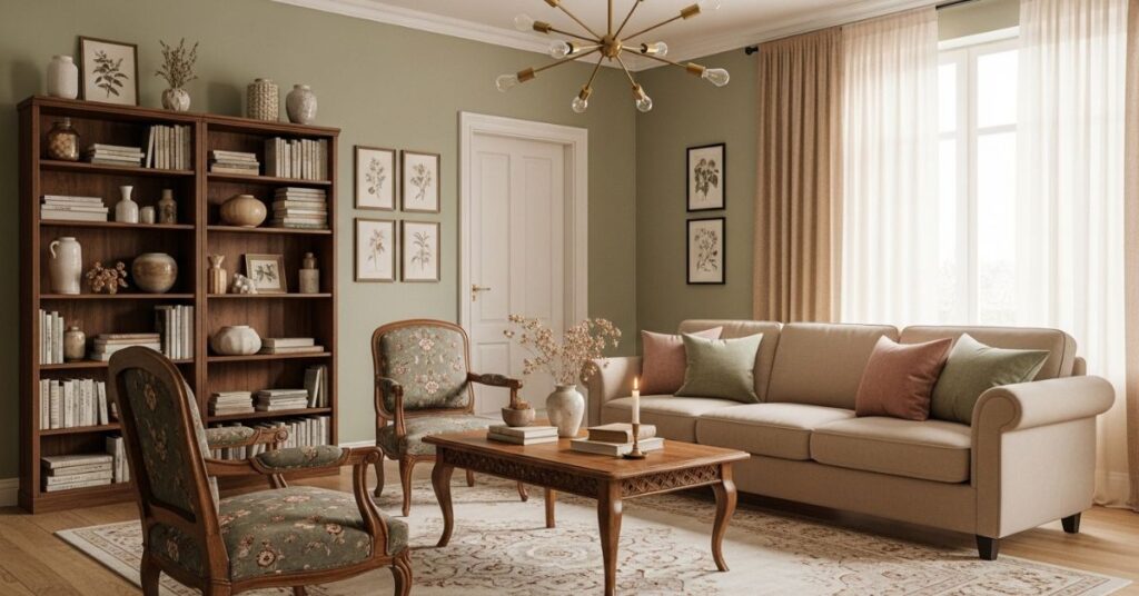 Classic Vintage Color Palettes for Interiors