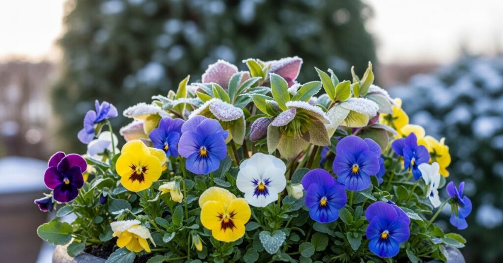 Cold-Tolerant Flowering Winter Planters