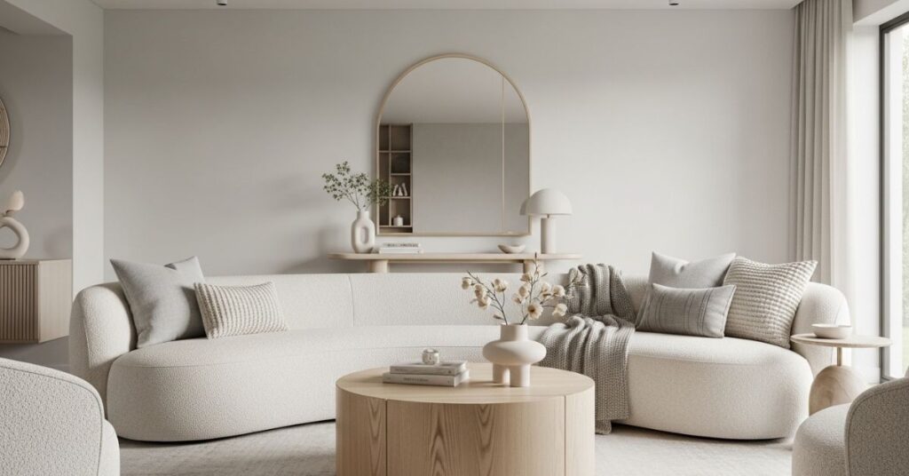 Curved Furniture and Soft Silhouettes