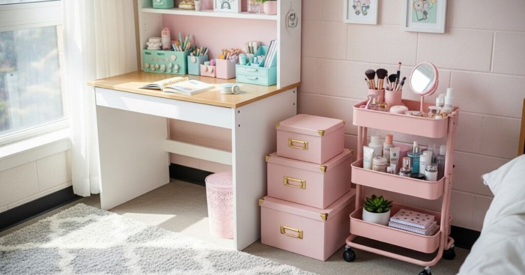 Cute and Functional Dorm Room Essentials