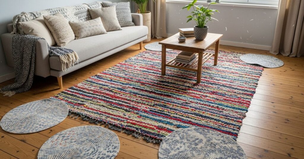 DIY Area Rugs and Floor Makeovers