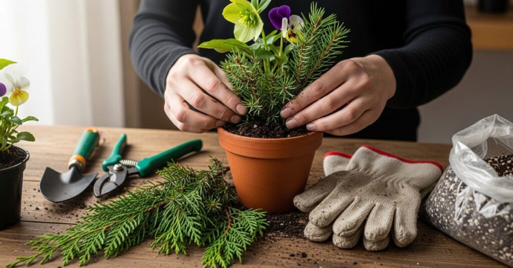 DIY Low-Maintenance Winter Planters for Beginners
