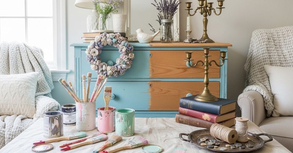 DIY Shabby Chic Decor Ideas on a Budget