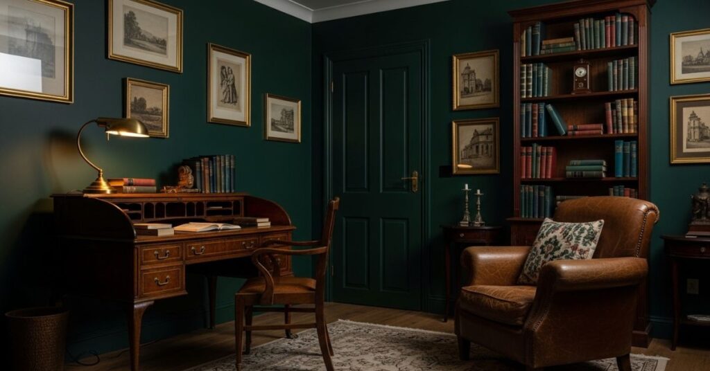 Dark Academia Home Library Ideas