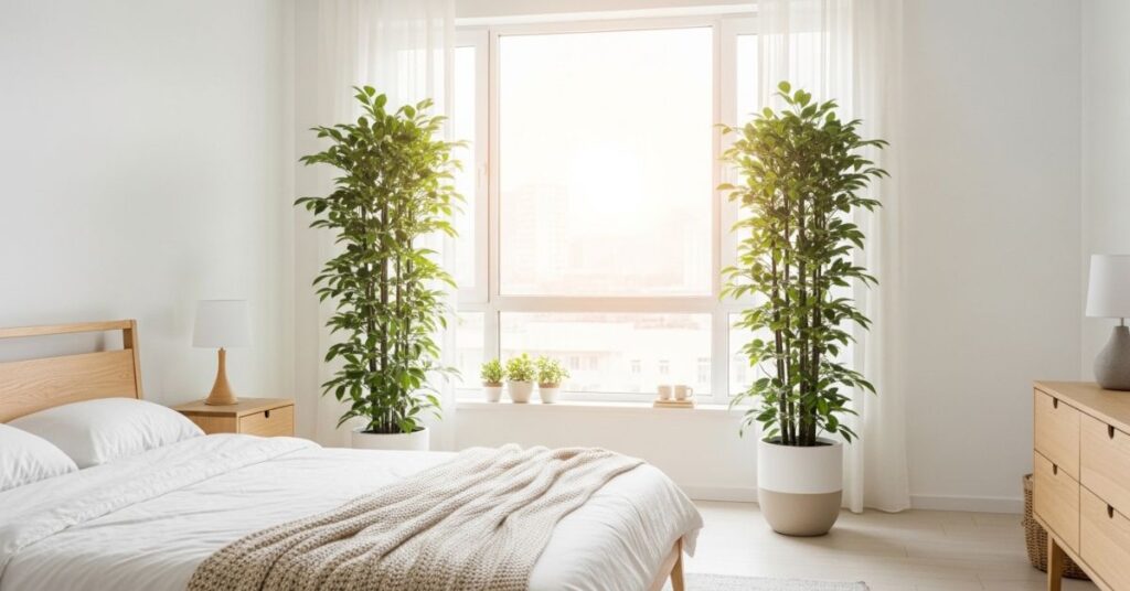 Indoor Plants Framing the Window for a Fresh Natural Vibe