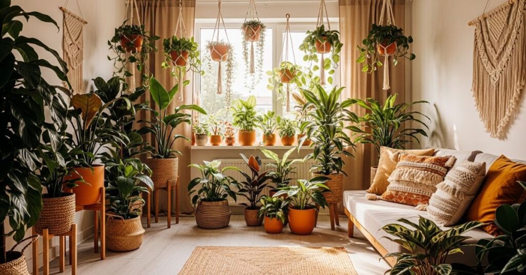 Indoor Plants That Elevate Boho-Inspired Rooms