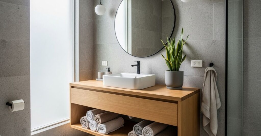Japandi Bathroom Decor Ideas for a Spa-Like Feel