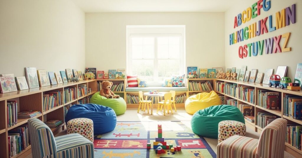 Kids’ Home Library Ideas
