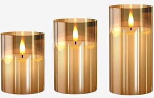 LED Flameless Candles with Remote and Timer