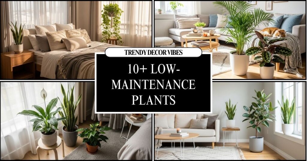 Low-Maintenance Plants That Make Your Home Feel Alive