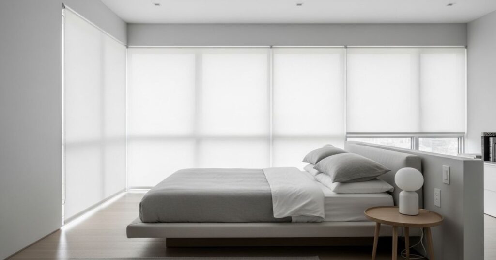 Minimalist Roller Shades for a Clean Aesthetic