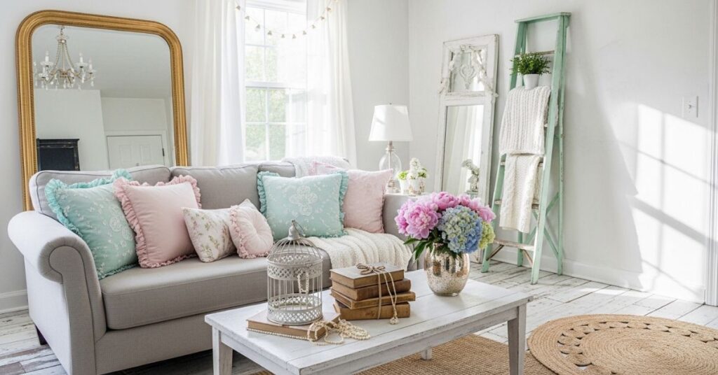 Mixing Modern and Vintage for a Fresh Shabby Chic Style