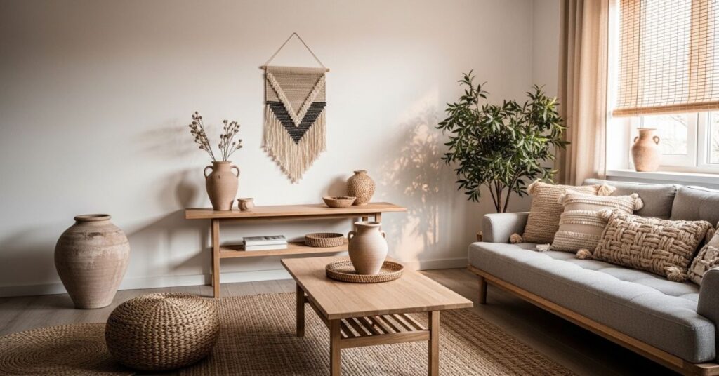 Neutral Color Palette with Earthy Accents