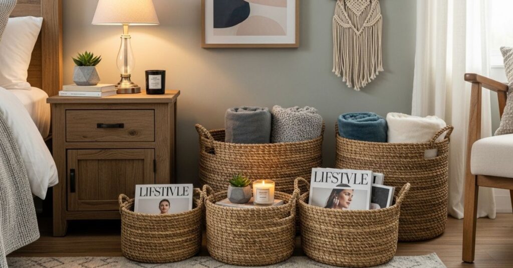 Organize with Stylish DIY Storage Baskets