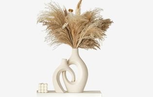 Round Nordic Mid Century Modern Decorative Vase 