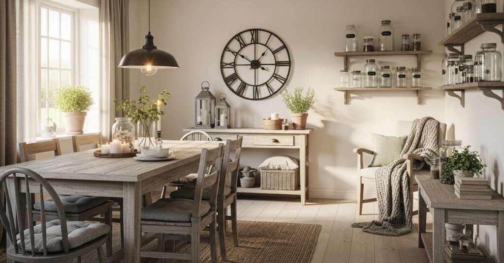 Rustic Farmhouse Vintage Decor Accents