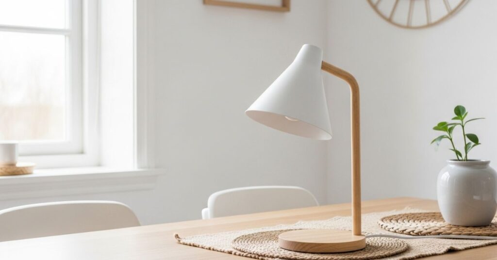 Scandinavian Style Table Lamps for Clean Interiors