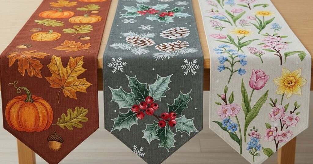 Seasonal Table Runners for Every Occasion