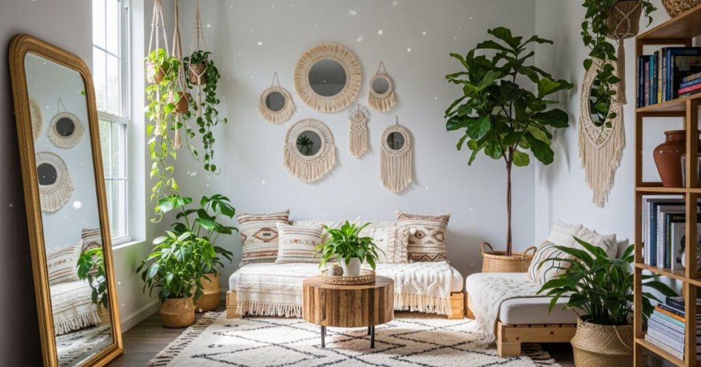 Small Boho-Inspired Rooms That Feel Spacious