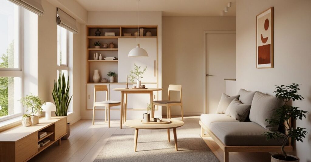 Small Space Japandi Decor Ideas