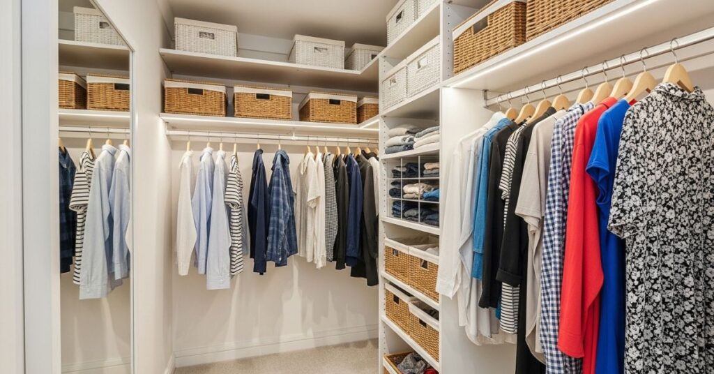 Small Walk-In Closet Layouts That Maximize Space